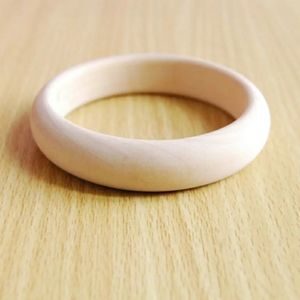 2pcs unfinished wood bangles Bracelets